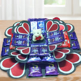 Chocolate Explosion Box for Valentine's Day